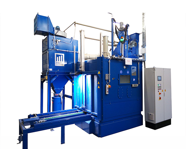 fritz_maschinen_druckstrahlkabinen_strahlanlage_programmhinterlegung_600x480 Kokillen und Formen Strahlanlage mit Programmhinterlegung